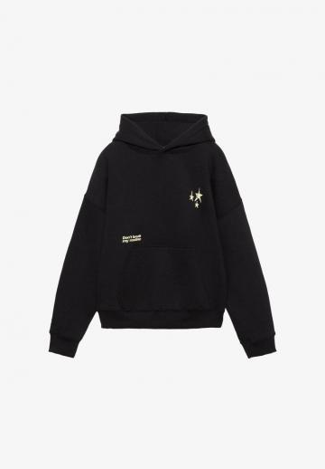 Пуловер с капюшоном