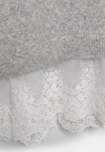 Длинный пуловер