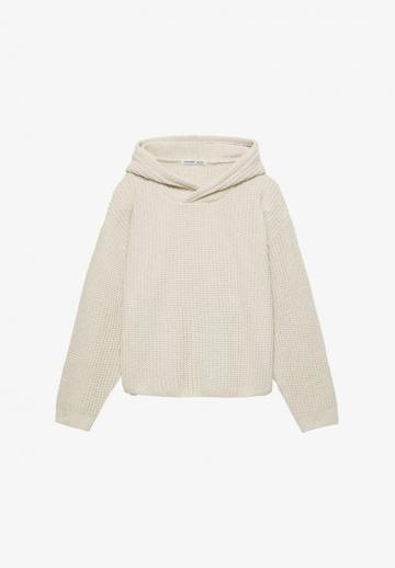 Пуловер с капюшоном