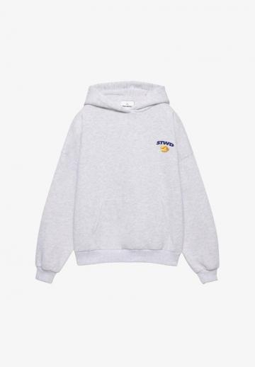 Пуловер с капюшоном