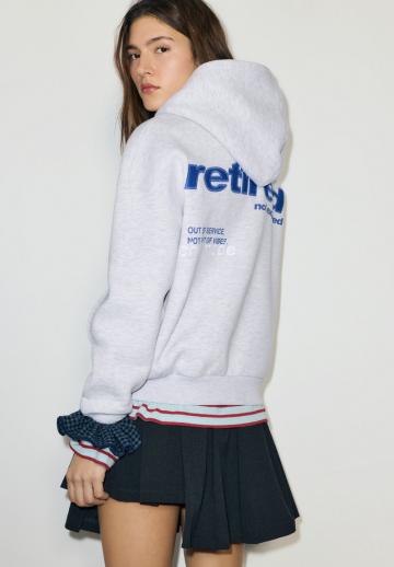 Пуловер с капюшоном