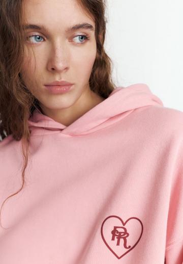 Пуловер с капюшоном