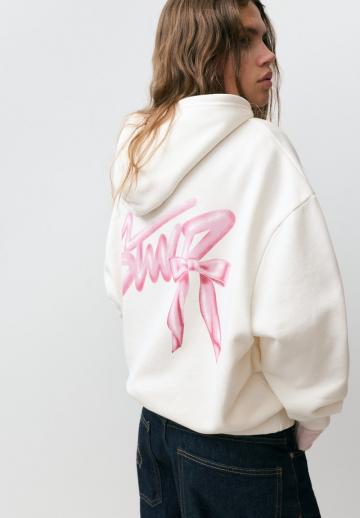 Пуловер с капюшоном