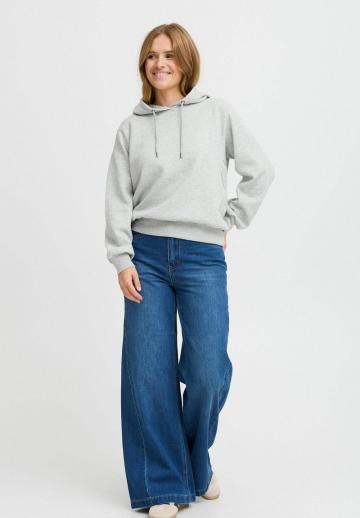 Пуловер с капюшоном