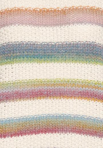 Пуловер в полоску