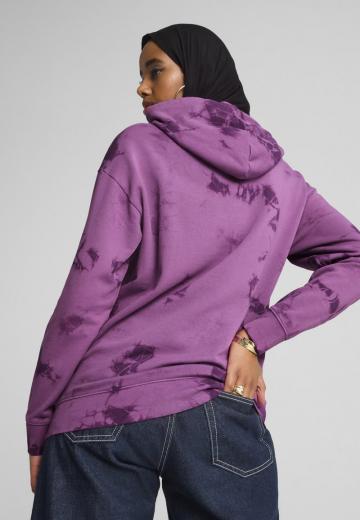 Пуловер с капюшоном