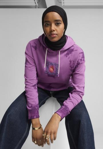 Пуловер с капюшоном