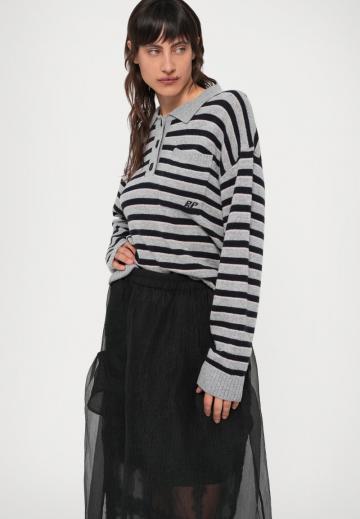 Пуловер с коротким рукавом