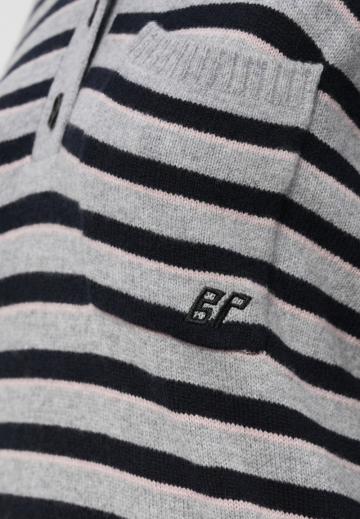 Пуловер с коротким рукавом