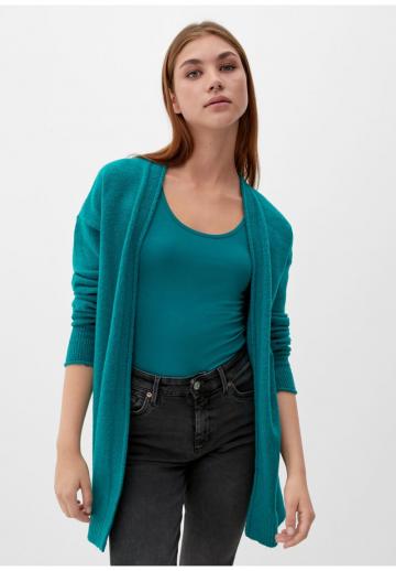 Длинный жилет