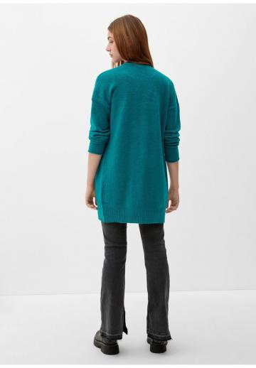 Длинный жилет