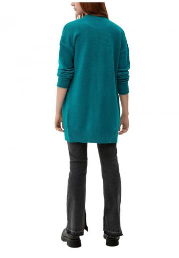 Длинный жилет