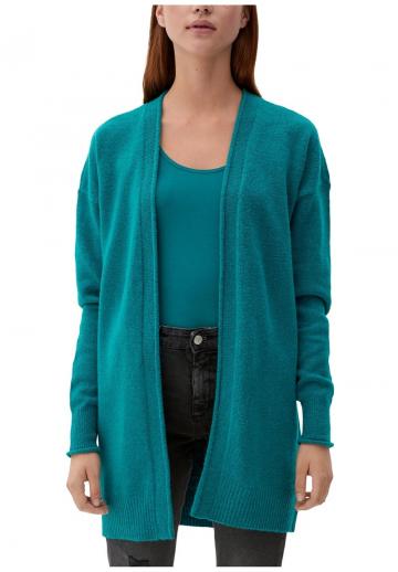 Длинный жилет