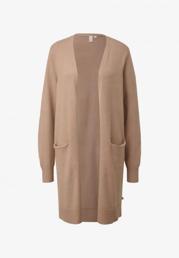 Длинный жилет