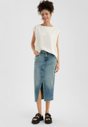 Джинсовая юбка
