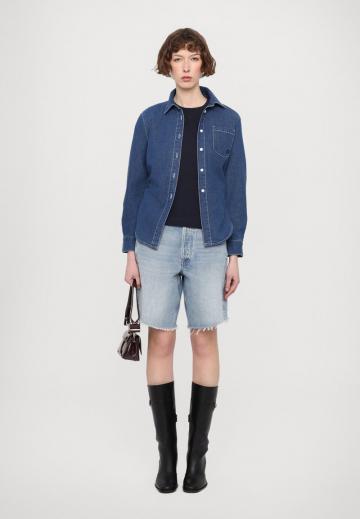 Джинсовая блузка