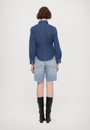 Джинсовая блузка