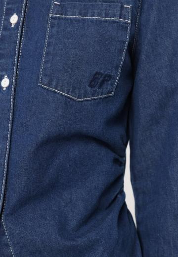 Джинсовая блузка