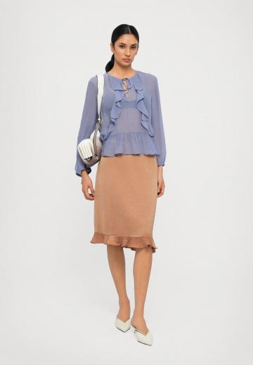 Юбка с воланами