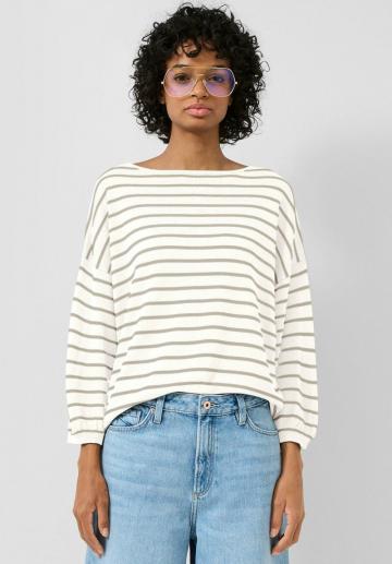 Пуловер с рукавом три четверти