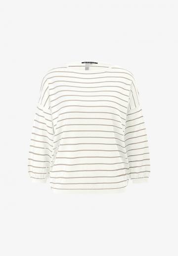 Пуловер с рукавом три четверти