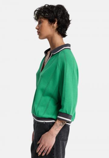 Пуловер с рукавом три четверти