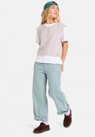 Пуловер без рукавов