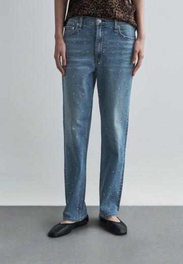 Прямые джинсы