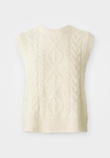 Пуловер без рукавов
