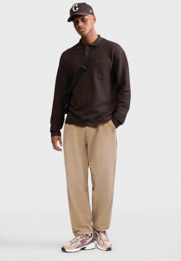 Поло с длинным рукавом