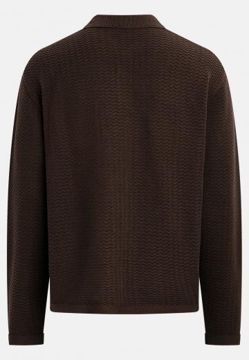 Поло с длинным рукавом