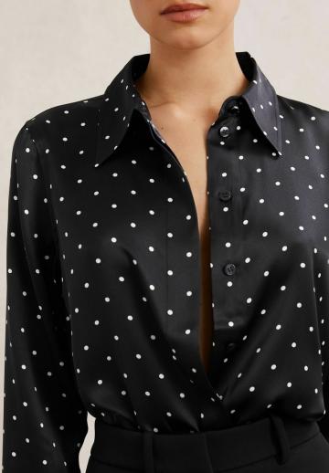 Шелковая блузка