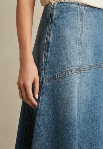 Джинсовая юбка