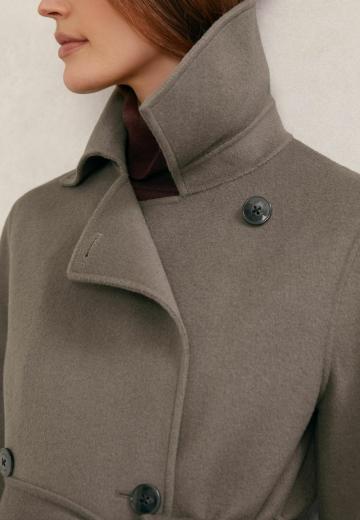 Шерстяное пальто