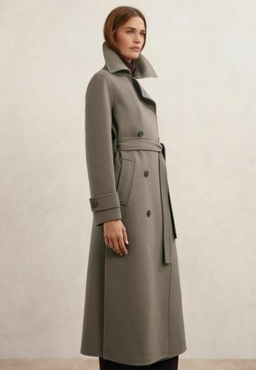 Шерстяное пальто