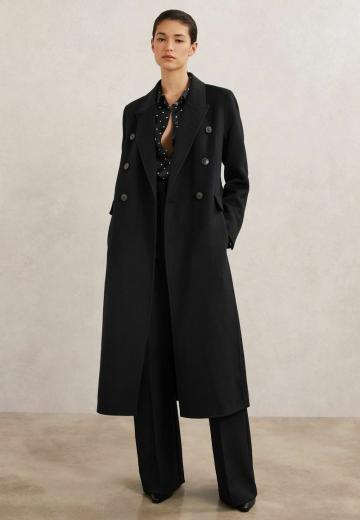 Шерстяное пальто