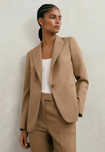 Длинный блейзер