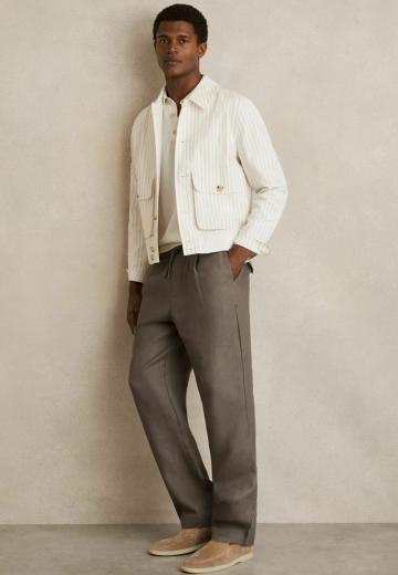 Льняные брюки