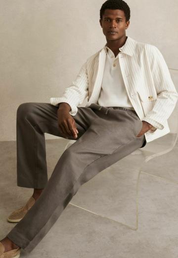 Льняные брюки