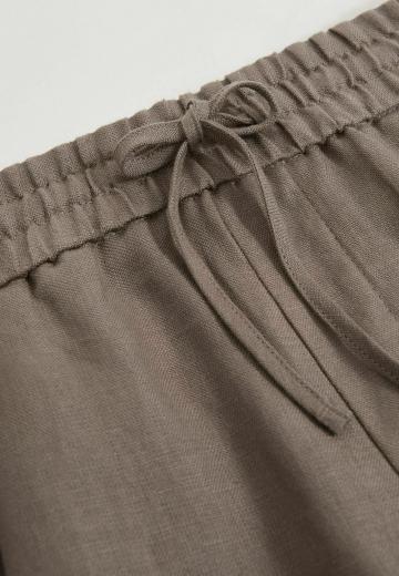 Льняные брюки