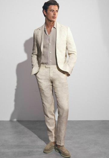 Льняные брюки