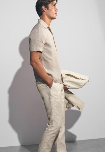 Льняные брюки