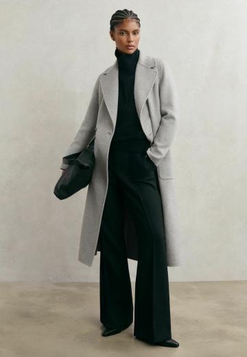 Шерстяное пальто