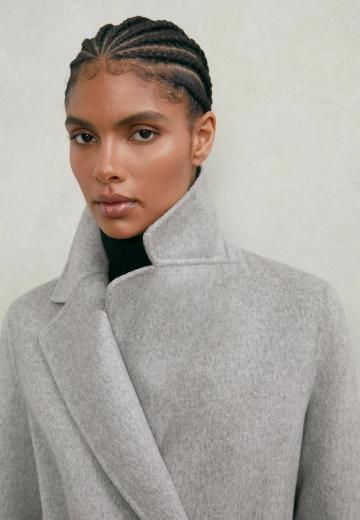 Шерстяное пальто