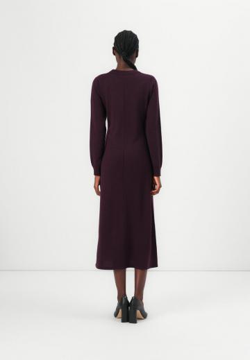 Вязаное платье