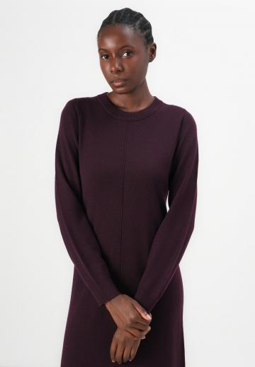 Вязаное платье