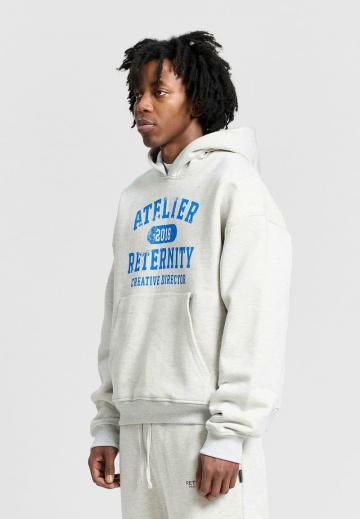 Пуловер с капюшоном