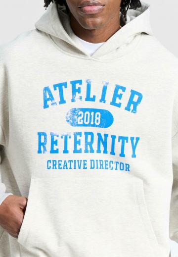 Пуловер с капюшоном