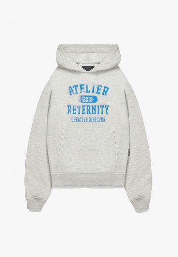 Пуловер с капюшоном