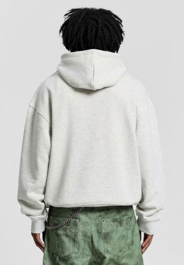 Пуловер с капюшоном